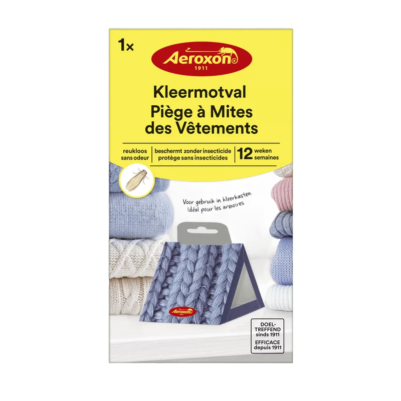 Aeroxon kleermotval met feromonen