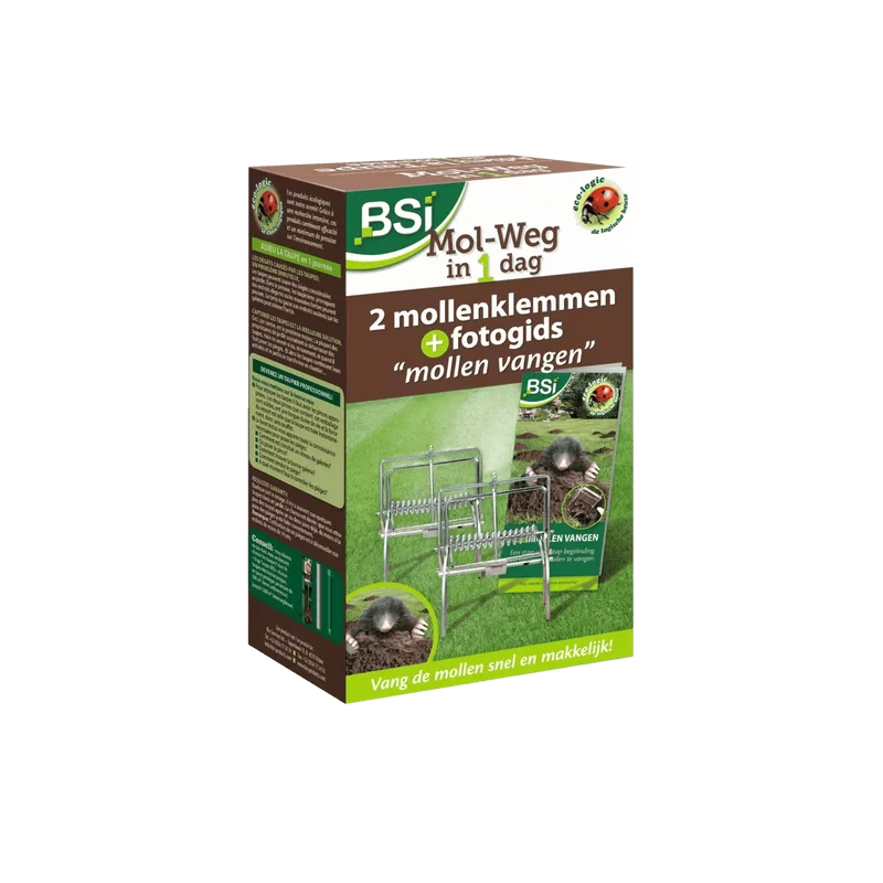 BSI Mol-Weg in 1 dag – 2 schaarklemmen met fotouitleg