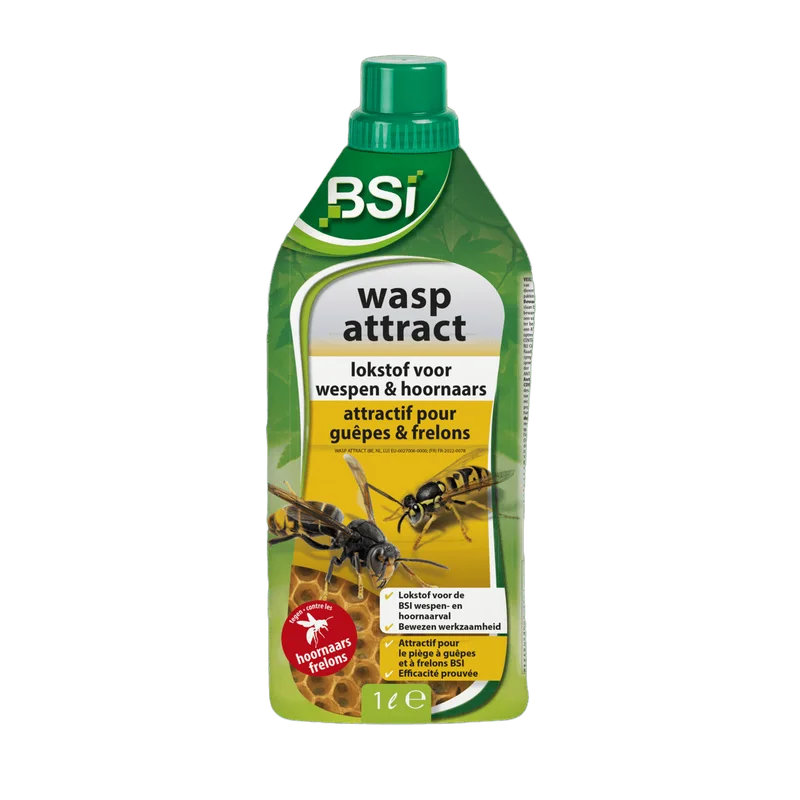 BSI Wasp Attract – lokstof voor wespen en hoornaars, 1 liter