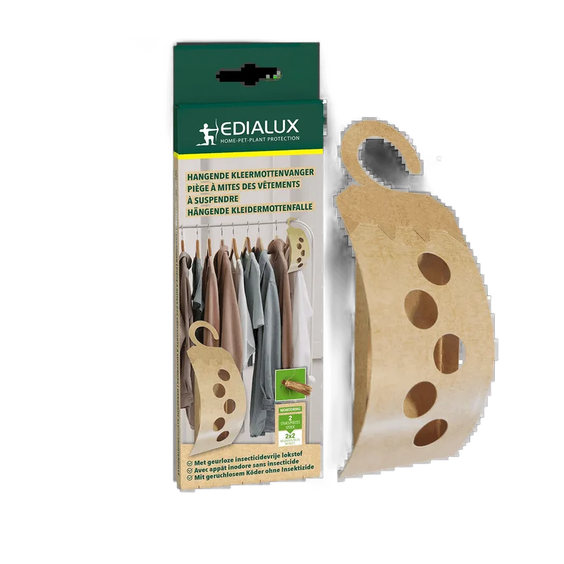 Edialux hangende kleermottenvanger – 2 stuks