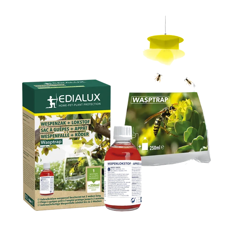 Edialux Wasptrap wespenzak + 250 ml lokstof